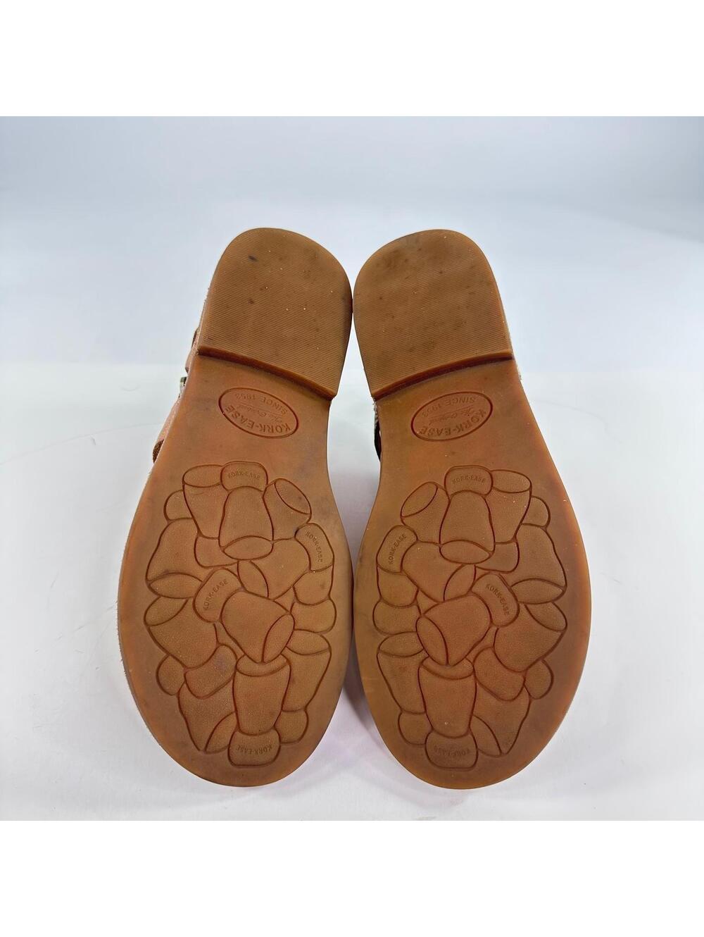 Kork-Ease Baltea Gladiator Leather Booties US 8 M Brown Flat Sandals - Picture 8 of 13